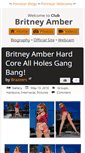 Mobile Screenshot of clubbritneyamber.com